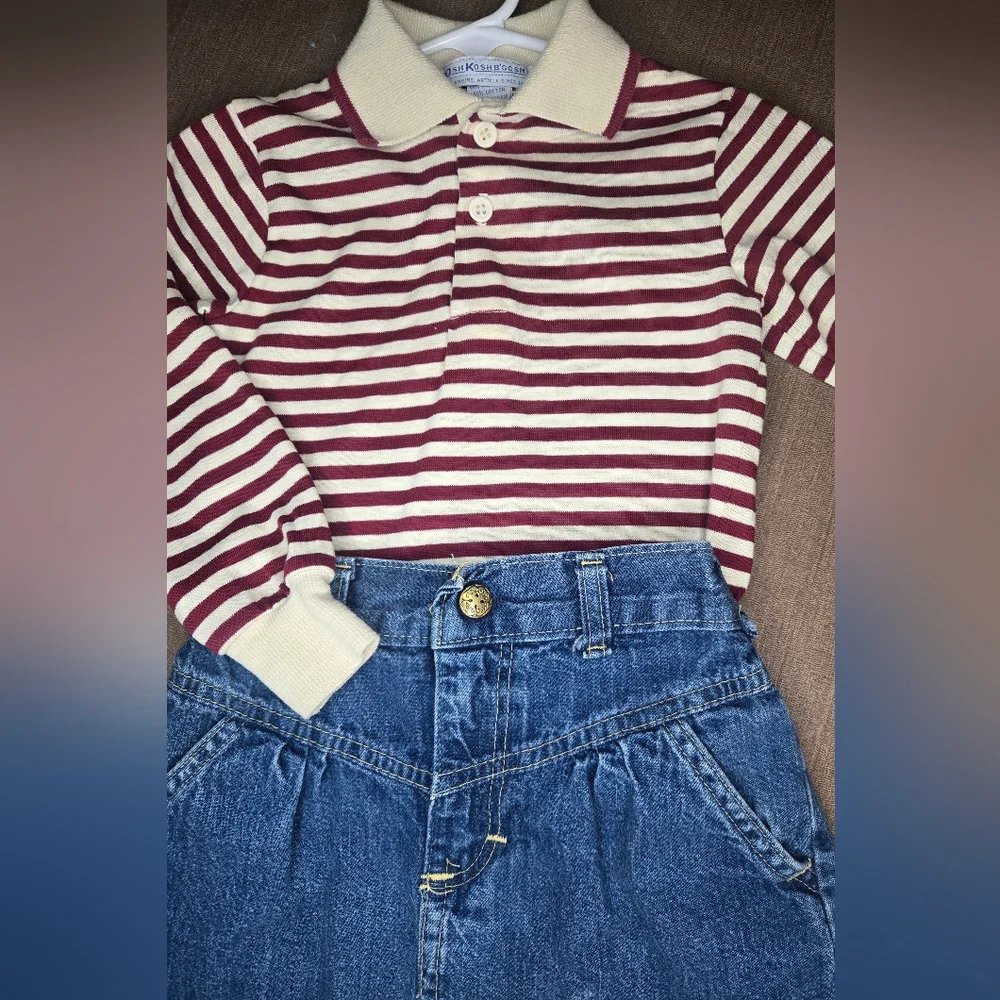 OshKosh B'gosh Vintage Kids Striped Polo